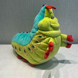 Disney Store Pixar A Bugs Life Heimlich Caterpillar Plush Stuffed Animal Toy